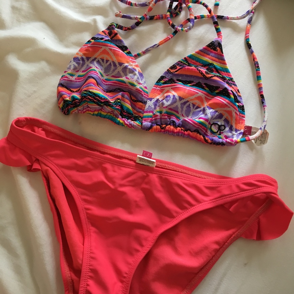 rainbow bikini